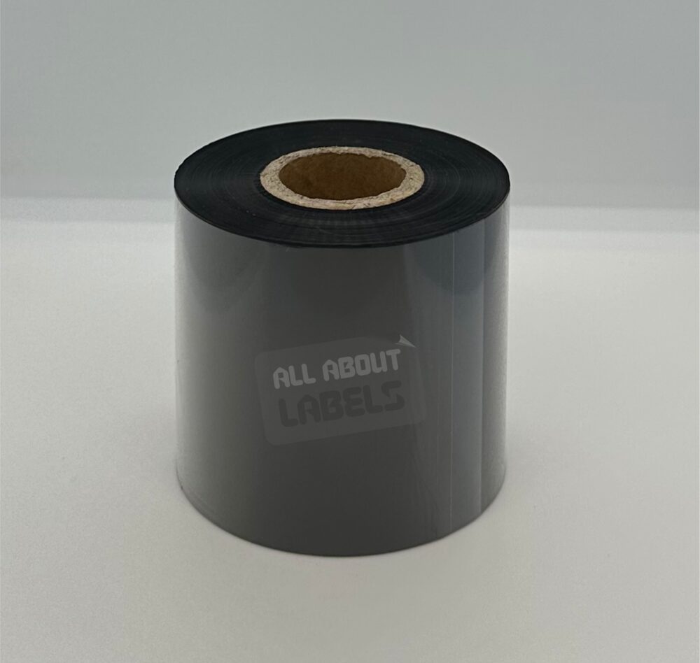 Image #01 for Thermal Transfer 100% Resin Ribbon, Black Colour, 60mm x 300M, 25.4mm Core Diameter, 60mm Core Width - Suits Mid-range/Industrial Printers