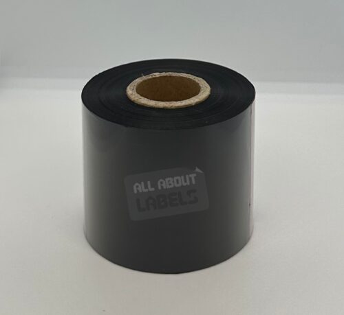 Image for Thermal Transfer Wax Resin Ribbon, Black Colour, 55mm x 300M, 25.4mm Core Diameter, 55mm Core Width - Suits Mid-range/Industrial Printers