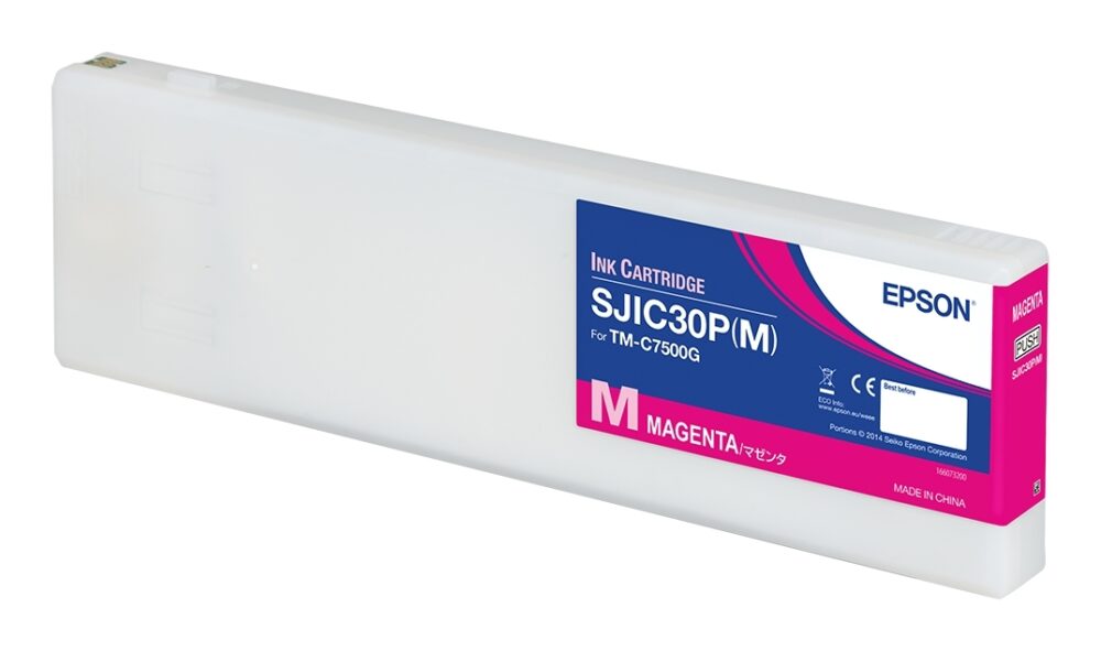 Image #01 for Epson Magenta Ink Cartridge (Gloss) for Epson ColorWorks TM-C7500 - SJIC30P(M) / C33S020637