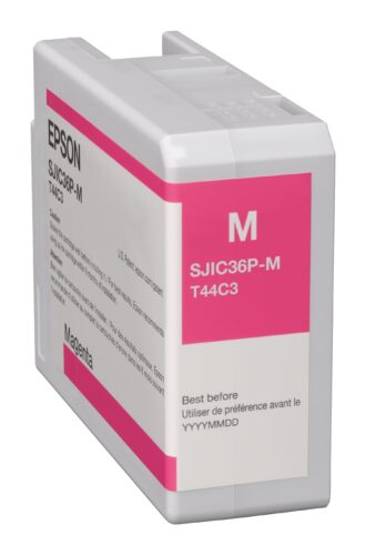 Image for Epson Magenta Ink Cartridge for Epson ColorWorks CW-C6010A/6510A - SJIC36P-M / C13T44C340