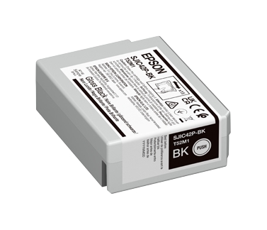 Image for Epson Black Ink Cartridge for Epson ColorWorks CW-C4010A - SJIC42P-BK / C13T52M140