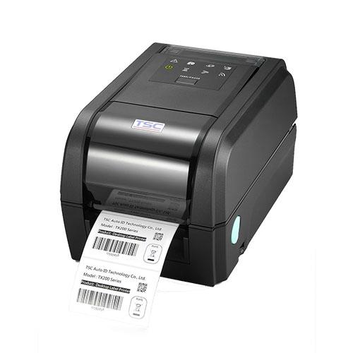 Image for TSC TX210 Direct & Thermal Transfer Label Printer, USB/Ethernet/Serial, Wi-Fi Ready (Sold Separately), 203DPI Max Resolution, 19mm Media Min Width, 112mm Media Max Width, 127mm Media Max Diameter, 25.4mm Media Core Min Diameter, 38.1mm Media Core Max Diameter - Includes TSC Edition BarTender UltraLite Software