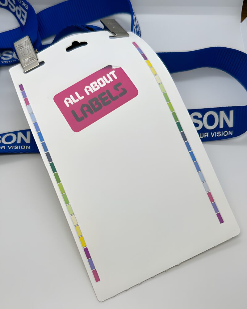 Image #11 for Event Badges with Lanyard Holes/Black Reg Line, Colour Inkjet Synthetic Card Fan-folded Tags, 90mm x 152mm, 250 Per Pack, Perforated, Price Per 5 Packs