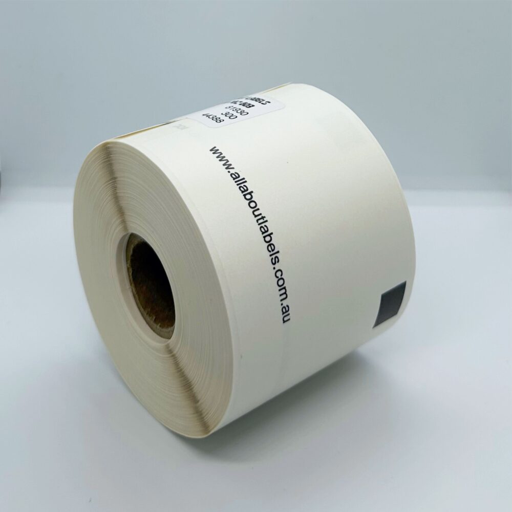 Image #21 for Direct Thermal Paper Matt, Removable Label Rolls, 62mm x 100mm, 300 Labels Per Roll, Wound Out, 25mm Core, Not Perforated, Price Per 4 Rolls - Brother Compatible, Includes 1x Holder Per Order